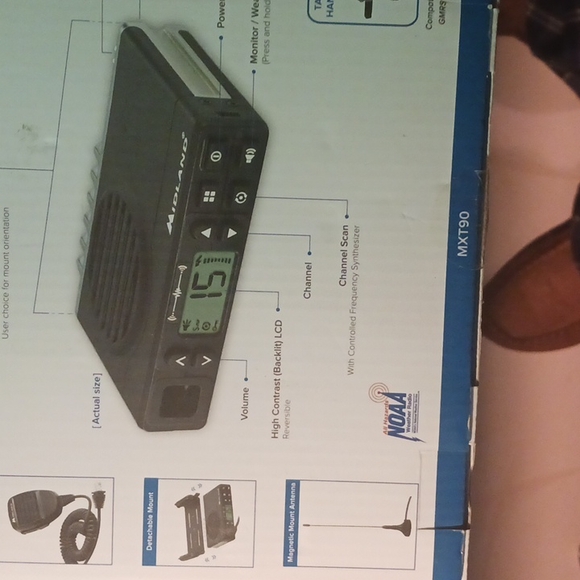 Midland mobile gmrs two-way radio and accessories MX t 90 Last One In Stock - Picture 3 of 4